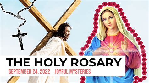 Today%27s rosary saturday - TODAY HOLY ROSARY: JOYFUL MYSTERIES, ROSARY SATURDAY🌹SEPTEMBER 16, 2023 🌹 WINGS OF PRAYERIn Today Holy Rosary, we are contemplating the Joyful Mysteries. P...